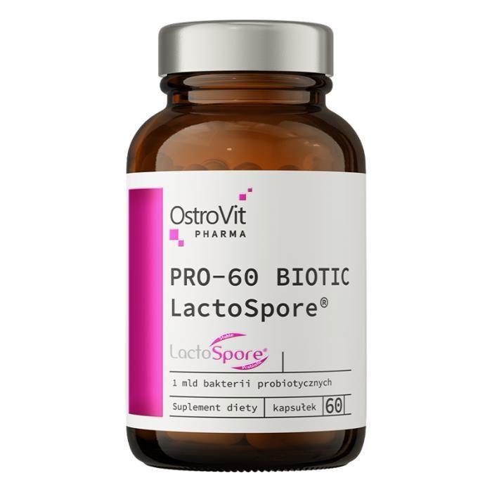 PRO-60 BIOTIC 60 Caps - Probiotiques avec Inuline, Santé Digestive & Intestinale