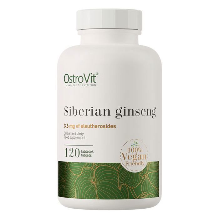 Siberian Ginseng 120 Tabs - Extrait de Ginseng