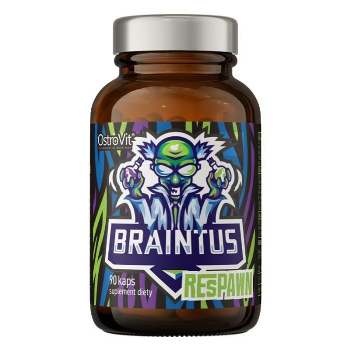 Braintus Respawn 90 Caps - Magnésium, Ashwagandha & Mélatonine