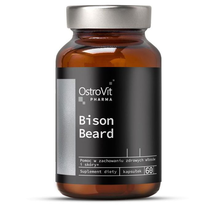 Barbe de bison - Compliment De Soin Pour Votre Barbe - 60 gélules