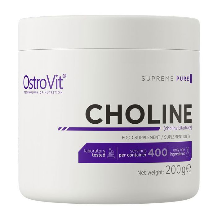 Choline - Bienfaits pour Santé Cérébrale et Hépatique - 200g Naturel