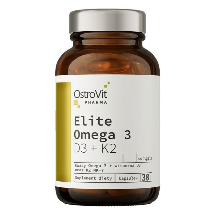Elite Oméga 3 D3 + K2 30 gélules