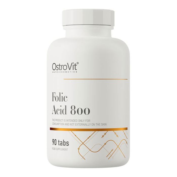 Folic Acid 800 90 Tabs - Acide Folique, Vitamine B9