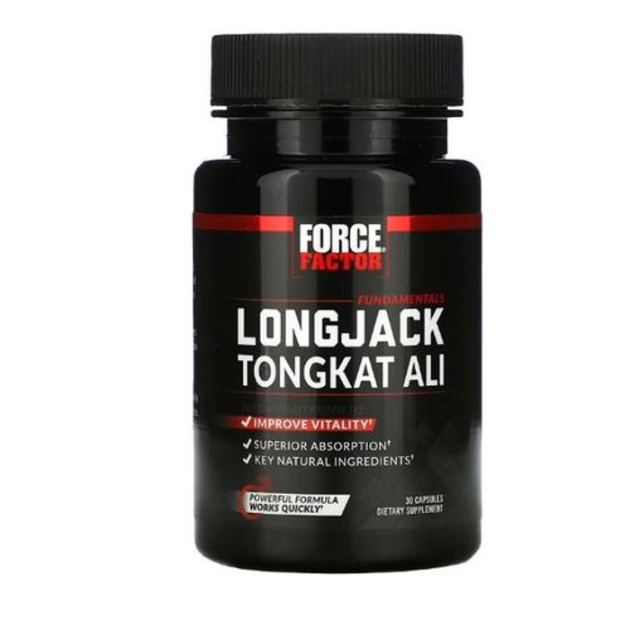 tongkatAli 500 mg pour homme, extrait de longjack pour soutenir la vitalité 30 capsules