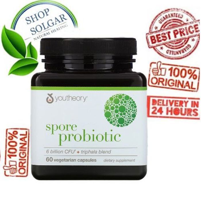 Probiotic, 6 milliards d'UFC, [Favorise une flore intestinal saine] 60 capsules