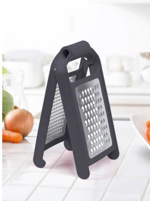 Râpe pliante deux faces à fromage et légumes en acier inoxydable