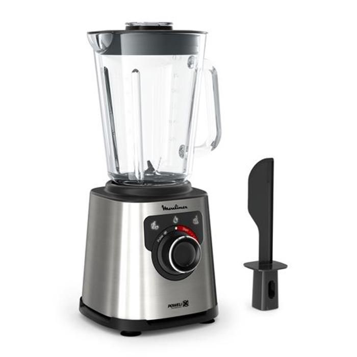 Moulinex PerfectMix + Blender haute vitesse, 1200 W, bol 2 L, Capacité utile 1,5 L, Technologie de lames Powelix