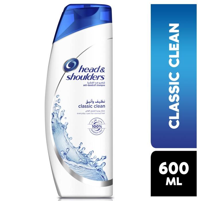 Head & Shoulders Shampoing Antipelliculaire Classic Clean - 600 ml