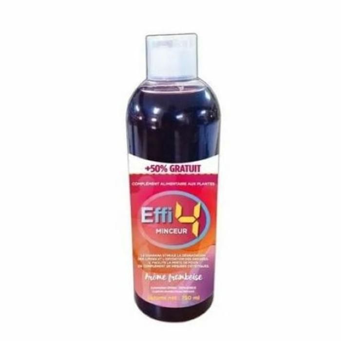 Effi 4 Minceur contrôle du poids arôme framboise 750ml
