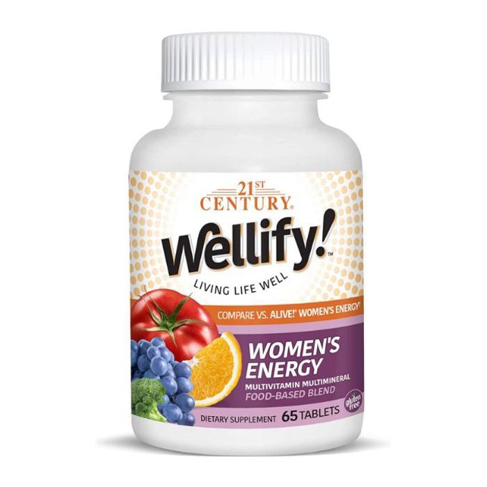 Wellify ! Women's Energy, Multivitamines et multiminéraux, [santé cardiaque] 65 comprimés