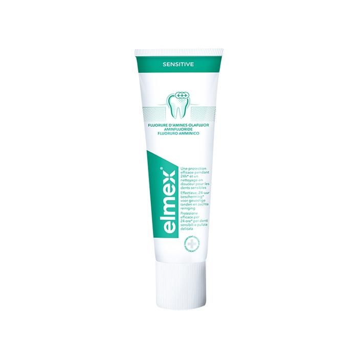 Dentifrice - ELMEX - Sensitive Original - 75 ML - Protection longue durée - Renforce les dents