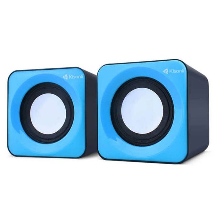 Haut-parleurs - KISONLI - V310 - 3W - Filaire - Auto-alimentés USB