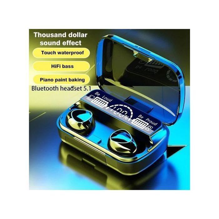 Écouteurs Bluetooth - GENERIC - M10TWS - Étanche IPX4 - Réduction du bruit - Mains libres