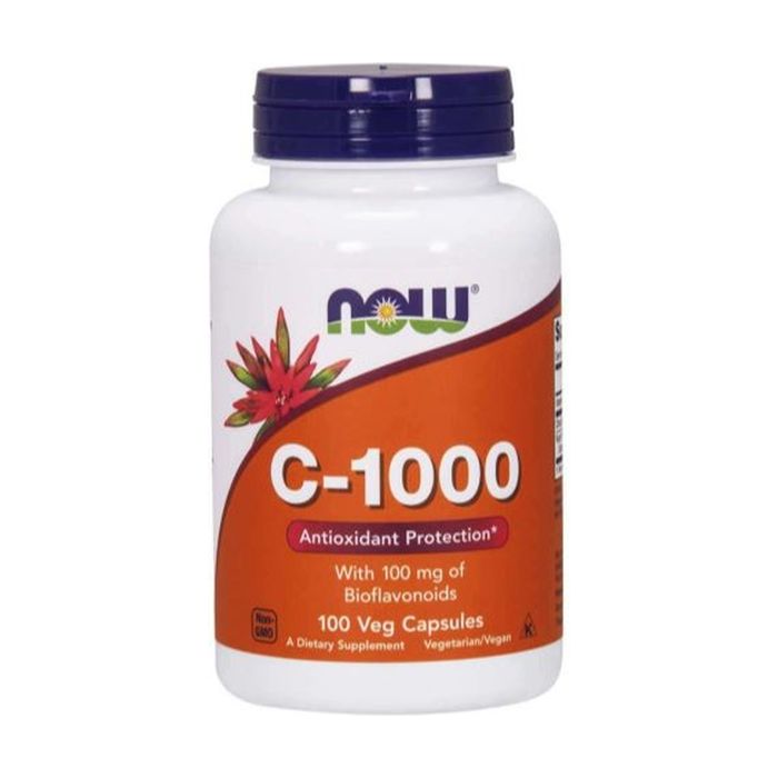 vitamine C-1000 avec bioflavonoïdes, 100 capsules végétales