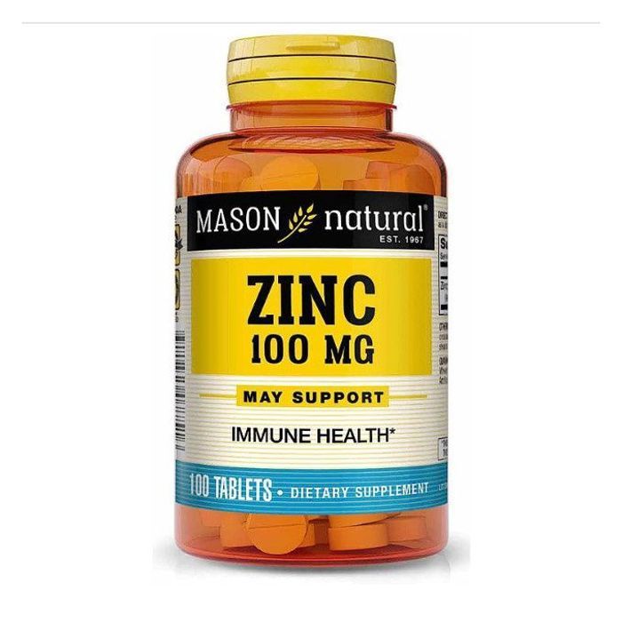 Zinc, 100 mg, soutien antioxydant renforcer le système immunitaire 100 comprimés