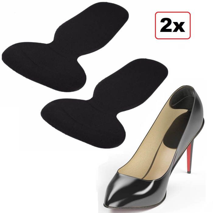 2 pièces d'éponge adhésive de Chaussures donnent plus de confort aux pieds