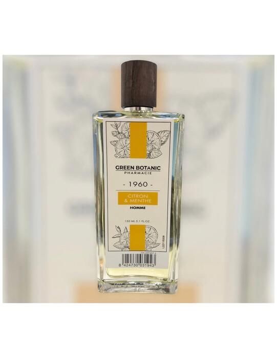 GREEN BOTANIC EAU DE TOILETTE HOMME CITRON & MENT