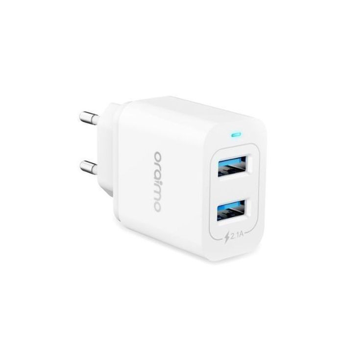 Oraimo chargeur Oraimo OCW-E61D ultra rapide blanc avec câble