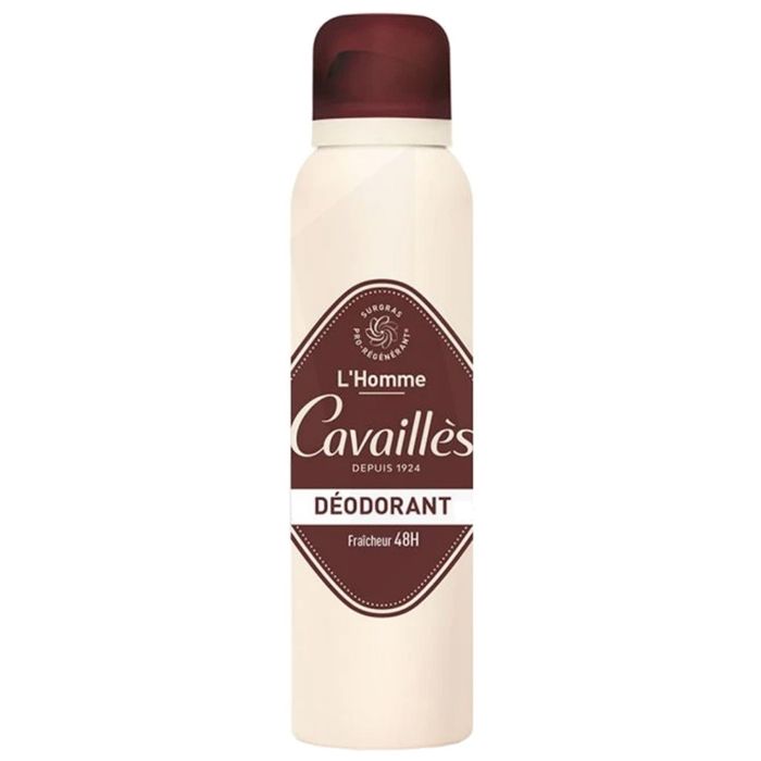 Déodorant Spray Homme - ROGER CAVAILLES - 150ml - 48H - Sans alcool - Surgras végétal