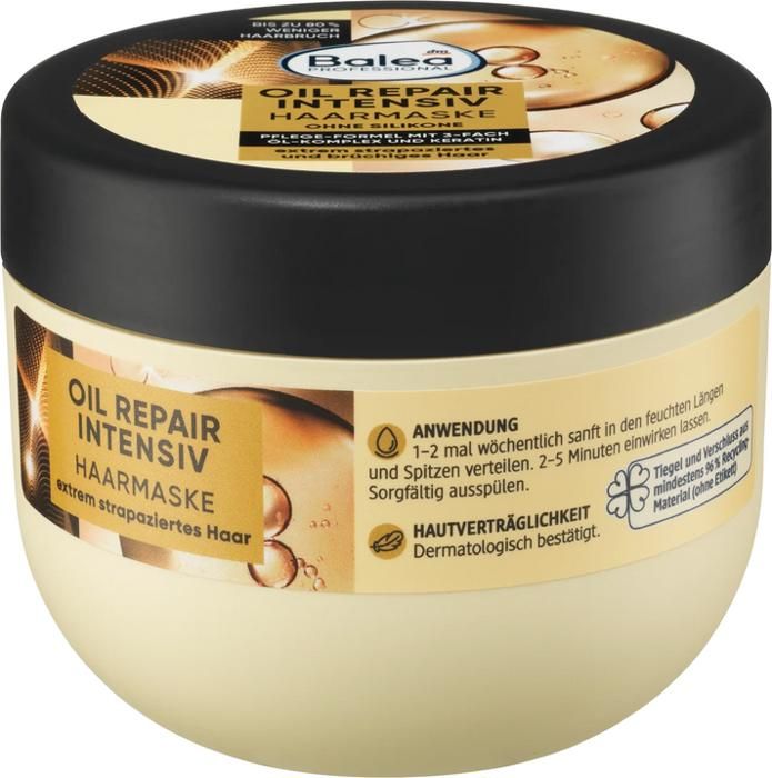 Huile de traitement capillaire - BALEA - Réparatrice intensive - 300 ml - Cheveux abîmés - Sans silicone