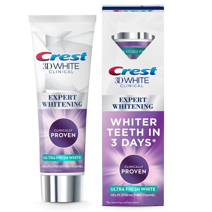 Crest Detifrice 3D White Clinic Ultra Fresh White - 75 ml