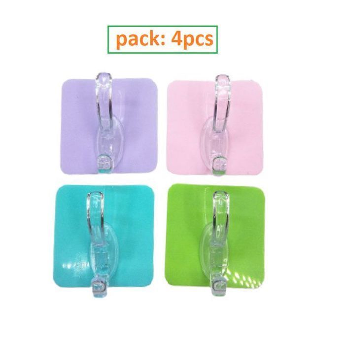 4pcs de 8 Crochets de suspension muraux fort adhésif ,serviettes