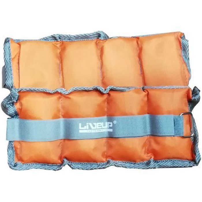 1 pair de Poignet / Cheville Poids unisex de 0,5 KG - Orange