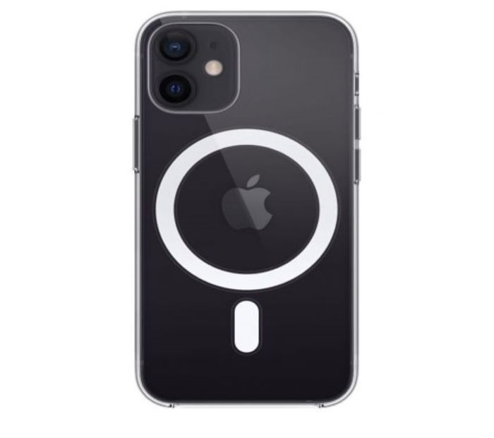 Coque transparente avec MagSafe pour iPhone 12 mini