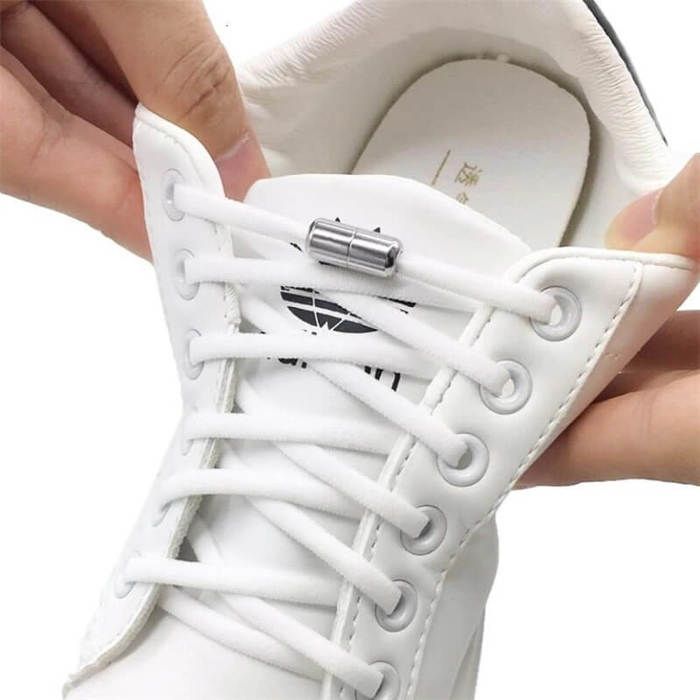 Lacets chaussures élastiques fermeture rapide sans nœud ( enfants et adultes)
