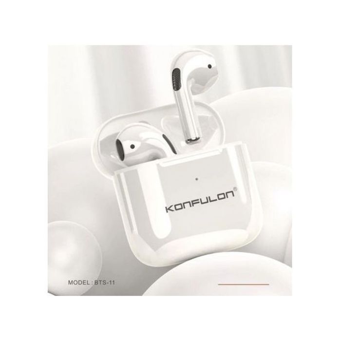 Écouteurs sans fil Bluetooth 5.0 TWS oreillettes avec boîte de chargement et micro pour smartphone
