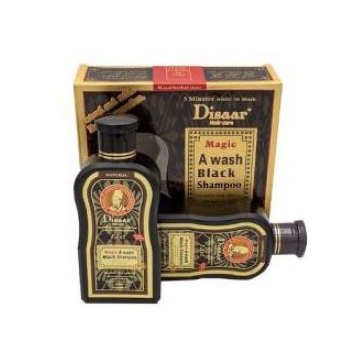 PARTAGEZ CE PRODUIT Disaar Shampoing colorant Noir Mixte