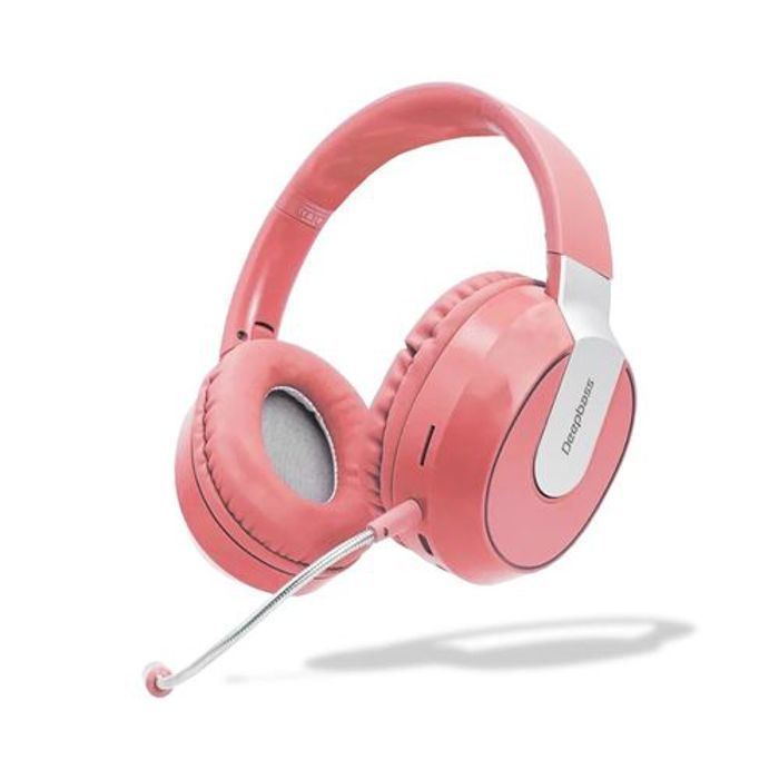 Deep Bass R11 ecouteurs Casque ROSE
