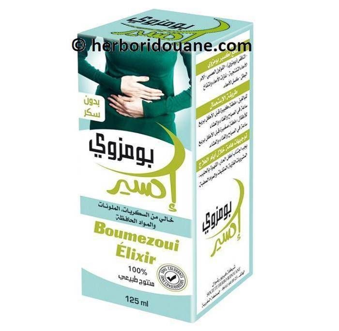 Boumezoui-elixir -sans sucre-Pour traiter les problèmes du côlon irritable