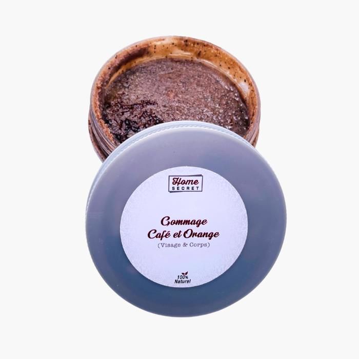 Gommage café et orange pour une peau plus lisse et éclatante