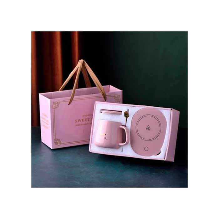 Tasse à Café en céramique Portable Avec Réchauffeur électrique Base chauffante