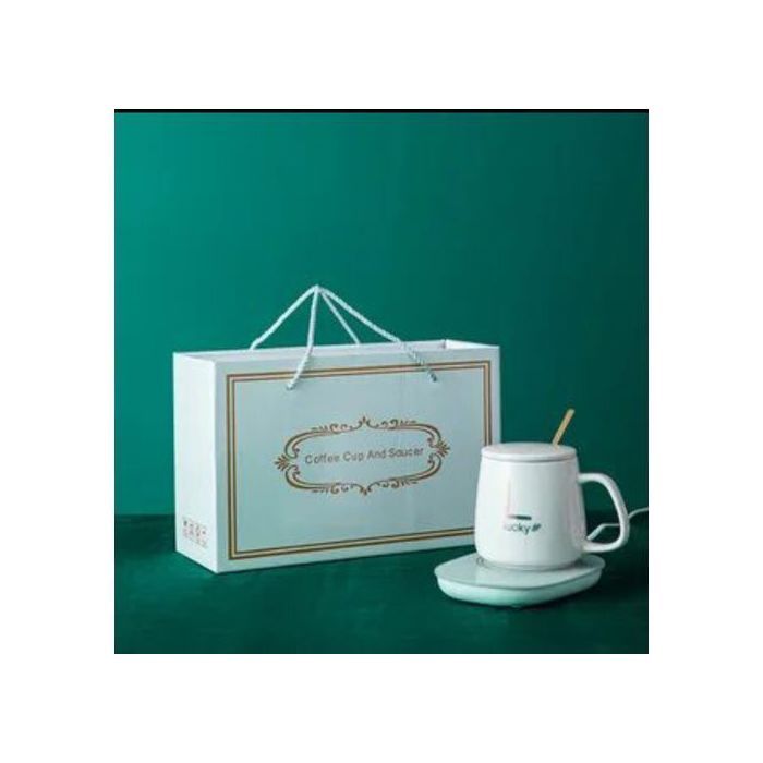 Tasse à Café en céramique Portable Avec Réchauffeur électrique Base chauffante