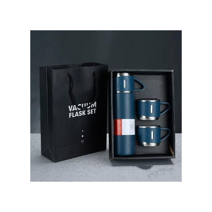 Set Thermos pour conserver les boissons chaudes avec 3 tasses 500 ml