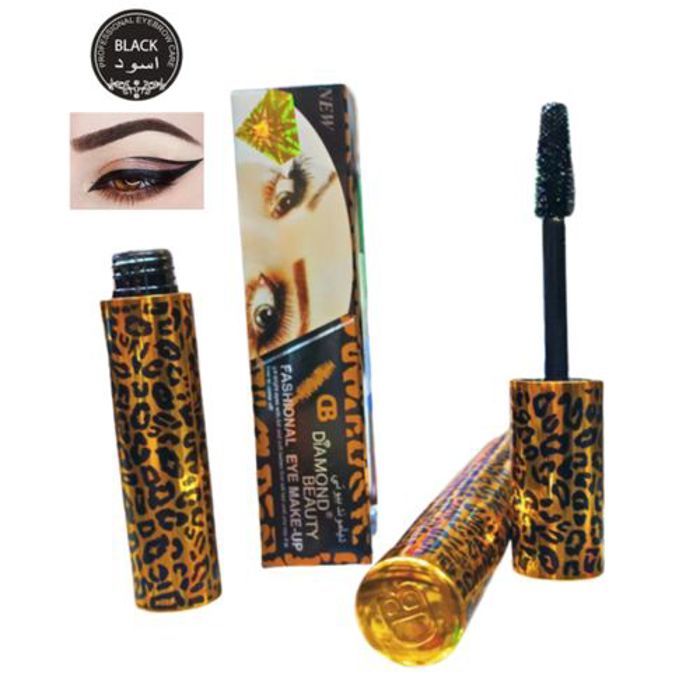 Mascara - DIAMOND BEAUTY - Haute Définition - Extra Noir - Waterproof - Application Unique