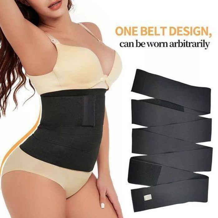 Ceinture Lombaire de Maintien, Ceinture Abdominale Taille Réglable Body Shaper Belt 5M