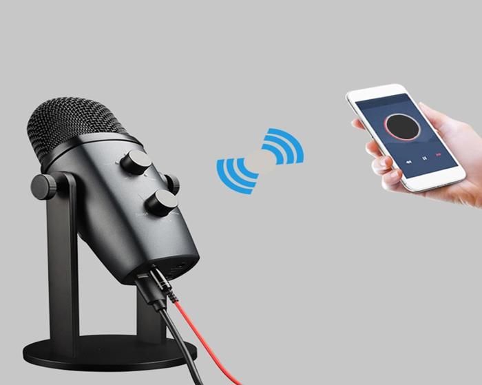 Micro USB PC, M2 Plug and Play Microphone USB à Suppression de Bruit