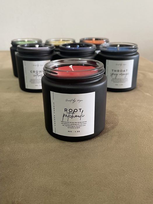 Bougie parfumée Chakra Racine