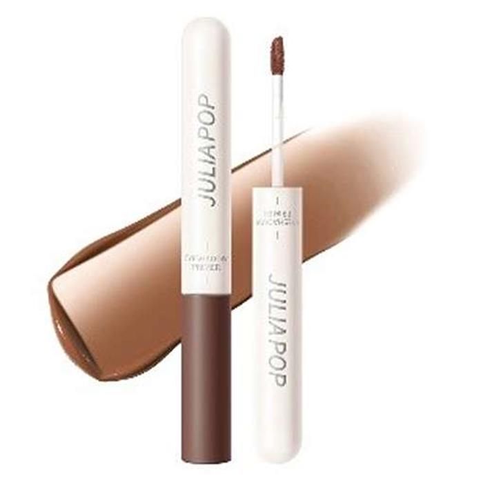 Fard à paupières - JULIAPOP - Twilight Canvas 01 - Mat - Waterproof - Chocolat