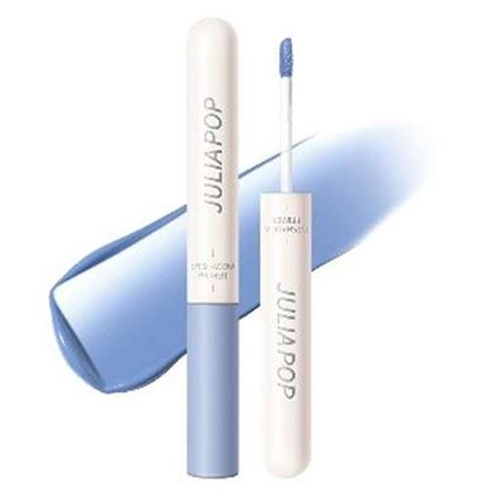 Fard à paupières - JULIAPOP - Twilight Canvas 04 - Liquide mat - Waterproof - Bleu Éclair