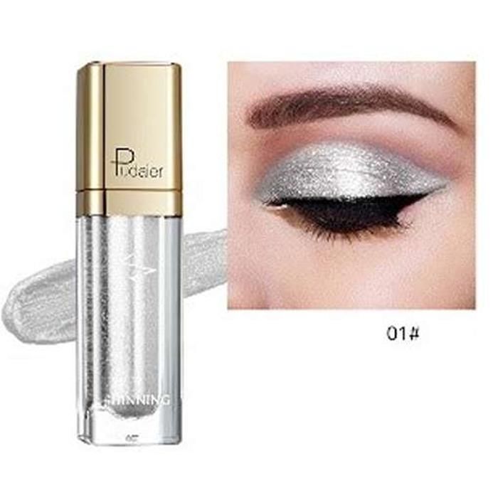 Pudaier Fard à Paupières Gittering Liquid Eyeshadow Shinning Stars 01 - 4.5g