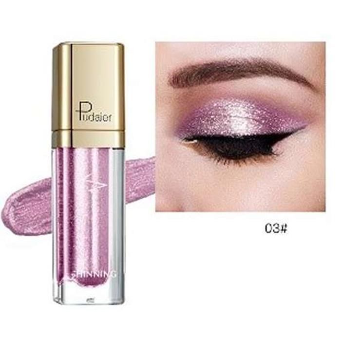 Pudaier Fard à Paupières Gittering Liquid Eyeshadow Shinning Stars 03 - 4.5g