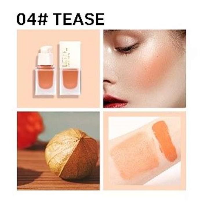 DEROL Fard à joues Liquide Love Me Silky Liquid Blush 04 TEASE - 19ml