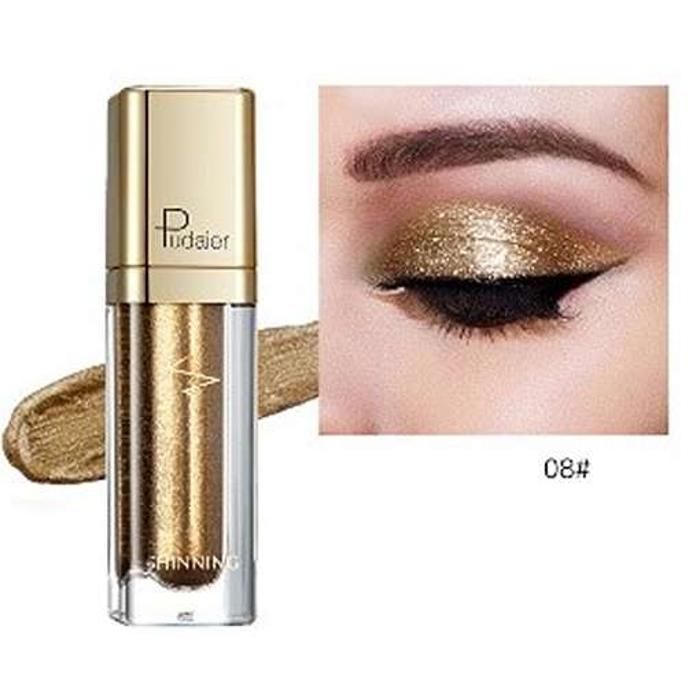 Pudaier Fard à Paupières Gittering Liquid Eyeshadow Shinning Stars 08 - 4.5g