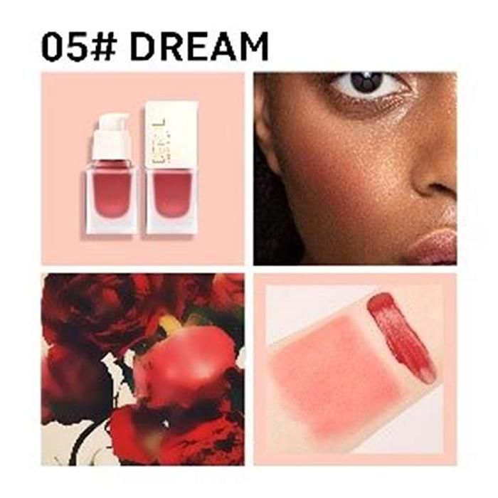 Blush - DEROL - Love Me Silky Liquid Blush 05 DREAM - 19ml - Rose - Effet lumineux
