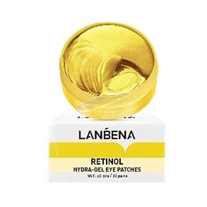 LANBENA Masque pour Les Yeux Parapharmacie Retinol Hydra-gel Eye Patches x 30 pairs
