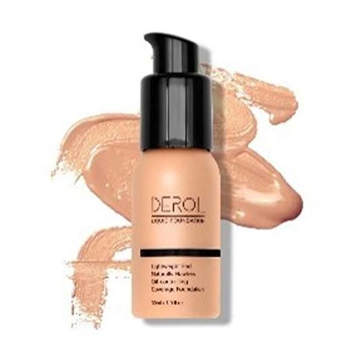 DEROL Foundation Matte Liquid Full Coverage 05 CAPPUCCINO - 30ml